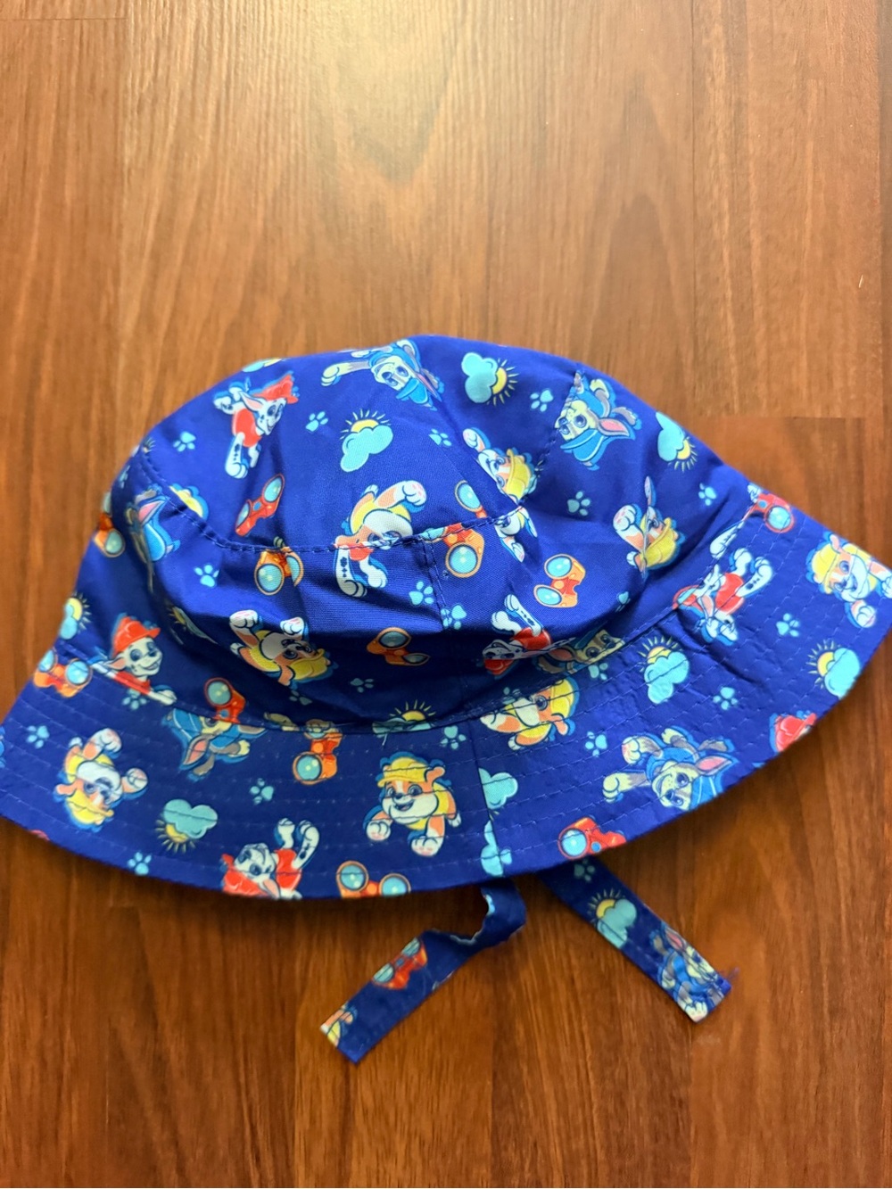 Paw Patrol Blue Character Bucket Sun Hat
